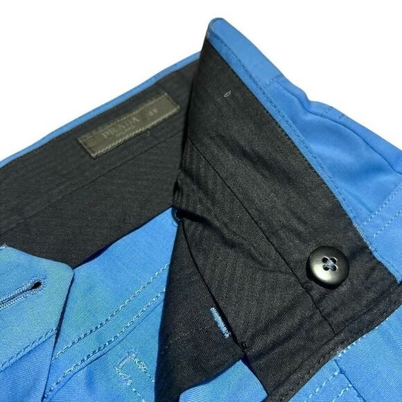 Prada Light Cotton Women's Blue Dress or Casual Pants Size US 8-10 - Picture 5 of 11